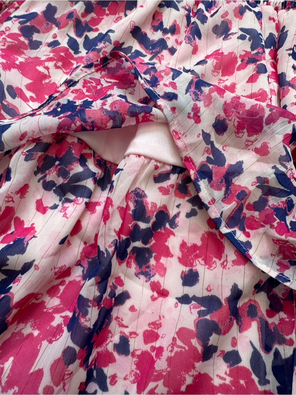 NWT Aqua Pink Frilly Ruffle Party Dress from Bloomingdale’s - Picture 2 of 13
